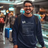 The 10 Commandments Crewneck Sweatshirt - White