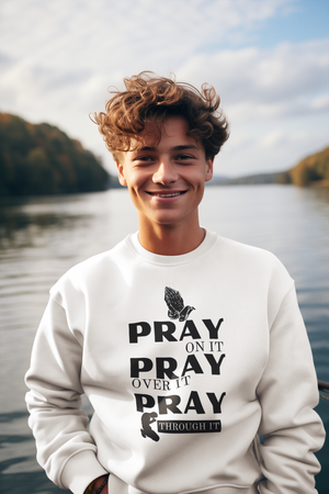 Pray On Crewneck Sweatshirt