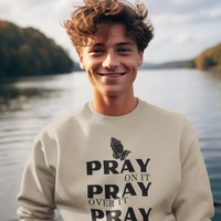Pray On Crewneck Sweatshirt