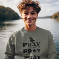 Pray On Crewneck Sweatshirt