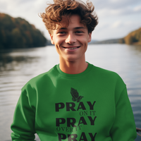 Pray On Crewneck Sweatshirt