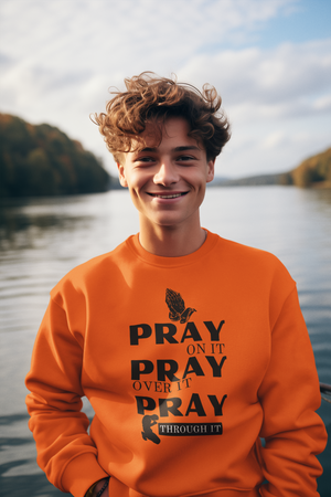 Pray On Crewneck Sweatshirt