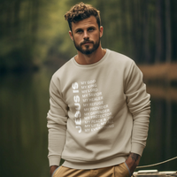 Jesus Is Crewneck Sweatshirt - White