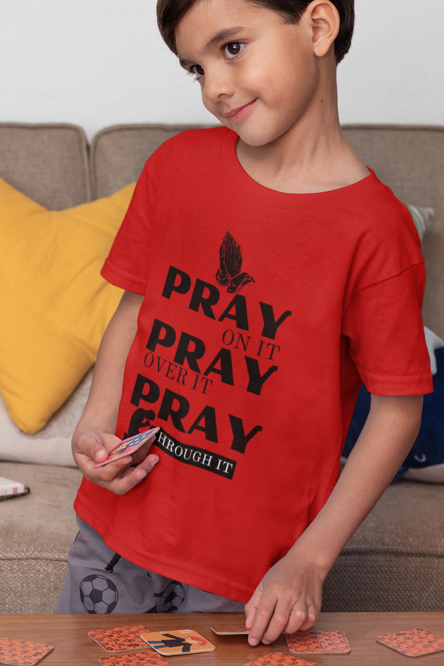 Pray On Youth Short Sleeve Shirt