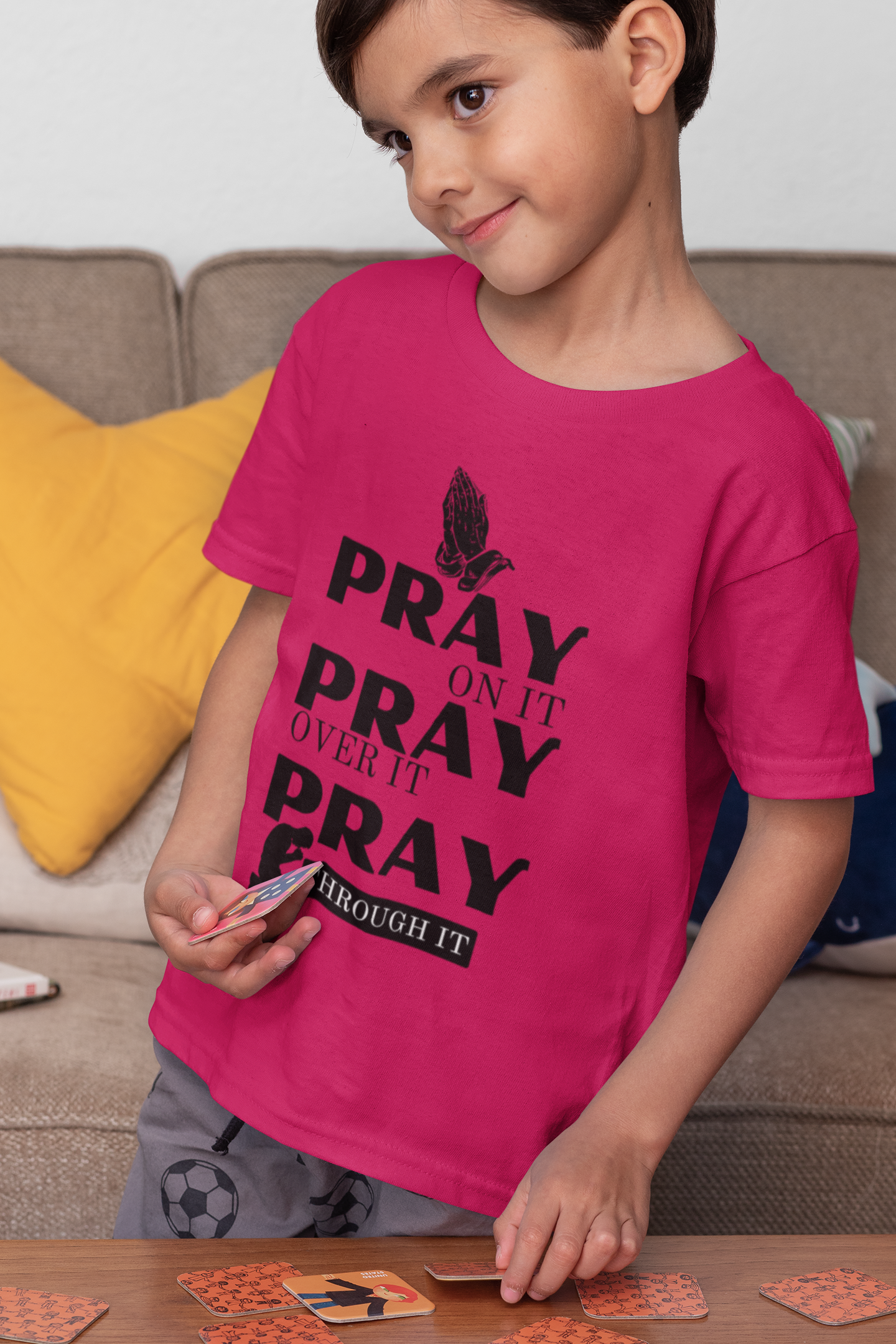 Pray On Youth Short Sleeve Shirt