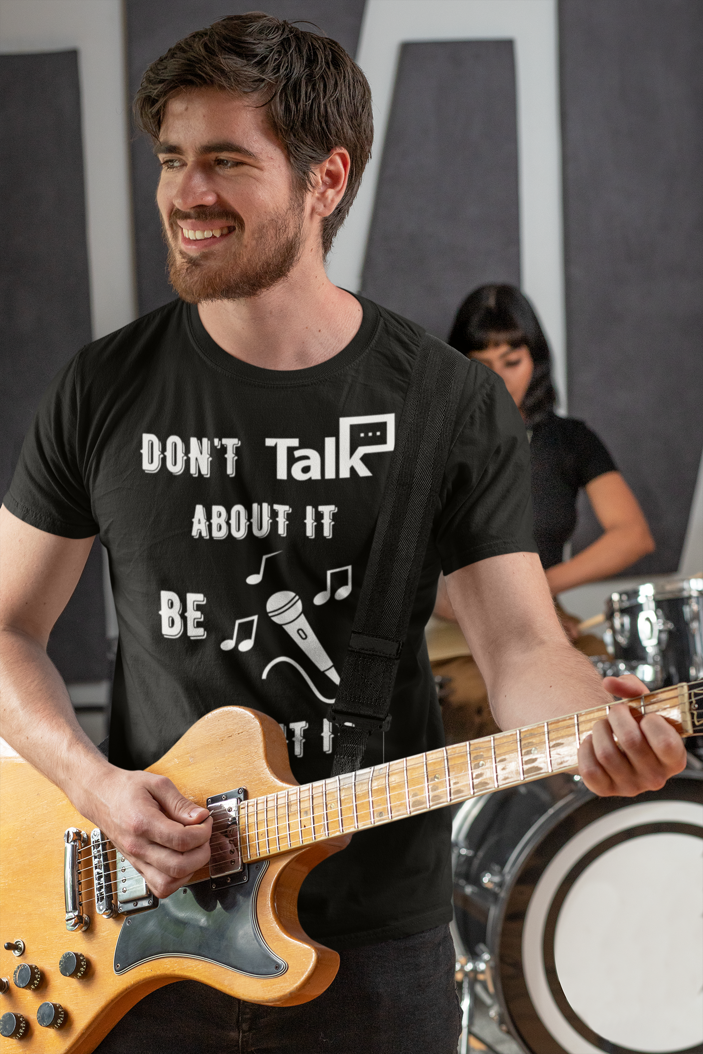 Don't Talk About It - Music Short Sleeve Shirt