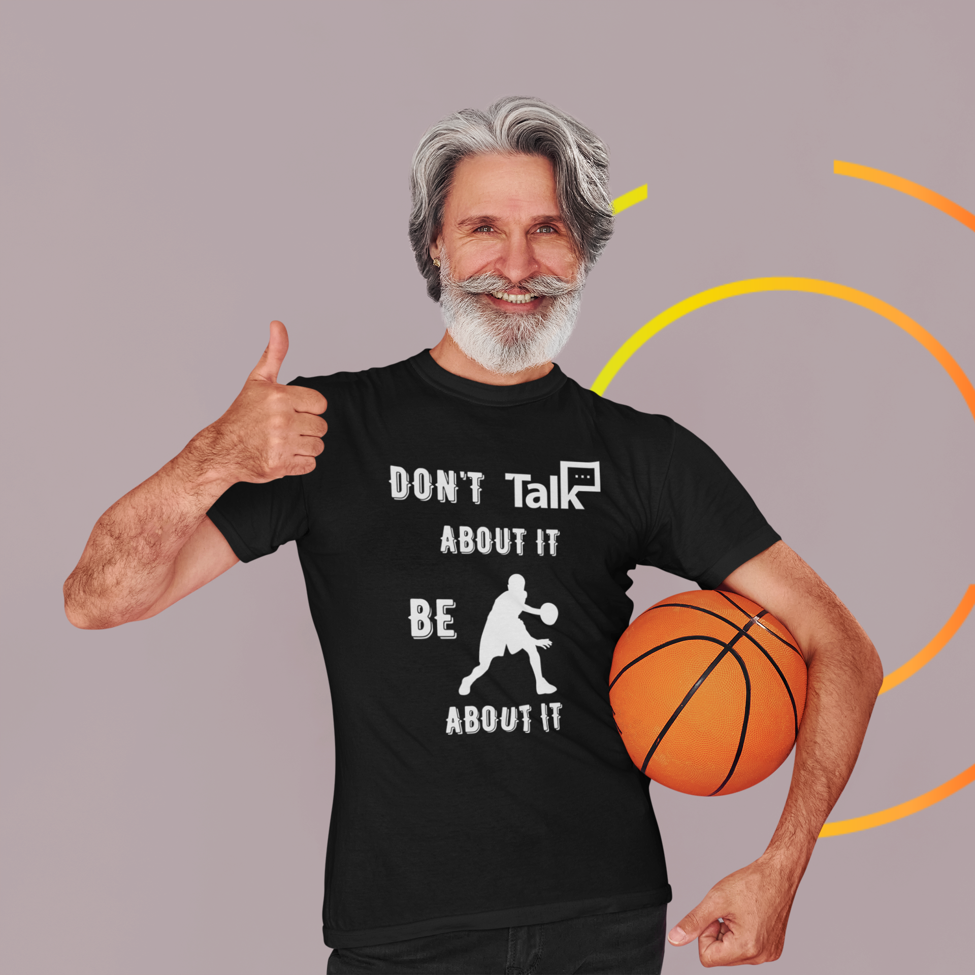 Don't Talk About It - Basketball Short Sleeve Shirt