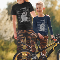23 Psalms Youth Long Sleeve - White