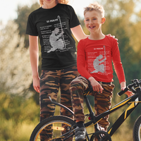 23 Psalms Youth Long Sleeve - White