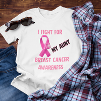 I Fight For Aunt Short Sleeve Shirt