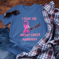 I Fight For Aunt Short Sleeve Shirt