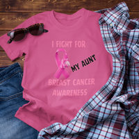 I Fight For Aunt Short Sleeve Shirt