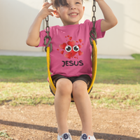 Eye Love Jesus Toddler Short Sleeve