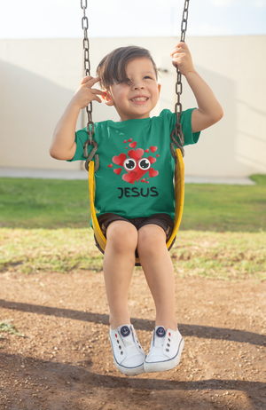 Eye Love Jesus Toddler Short Sleeve