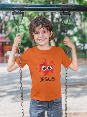 Eye Love Jesus Youth Short Sleeve