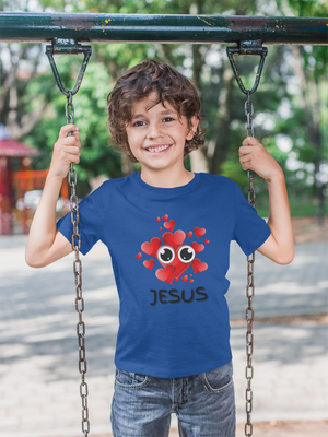 Eye Love Jesus Youth Short Sleeve