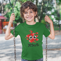 Eye Love Jesus Youth Short Sleeve