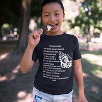 Lord's Prayer Youth Short Sleeve - White
