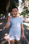 Lord's Prayer Youth Short Sleeve - White