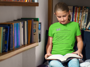 The 10 Commandments Youth Short Sleeve - Black