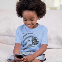 Lord's Prayer Toddler Short Sleeve - Black