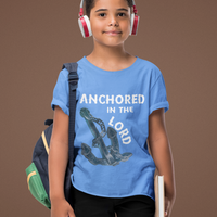 Anchored in the Lord Youth Short Sleeve - White