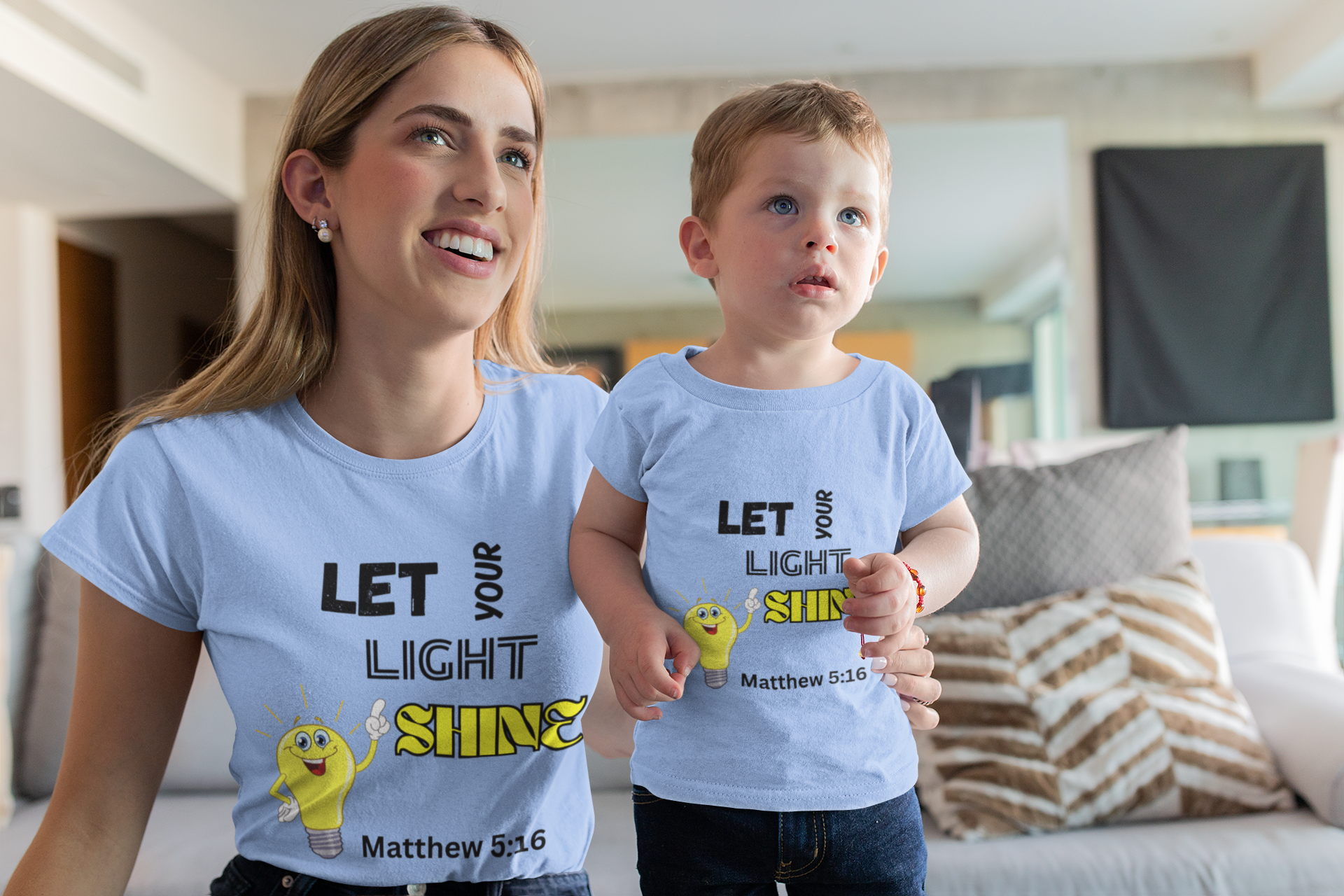 Let Your Light Shine Toddler Short Sleeve