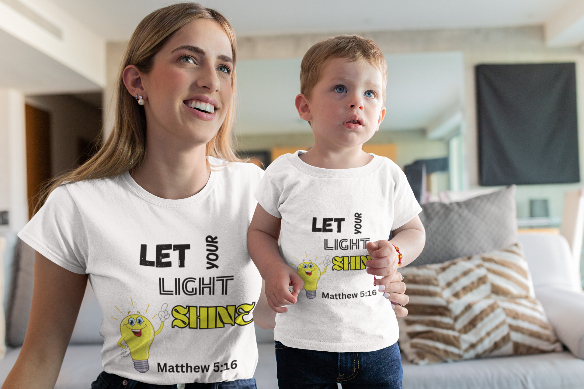 Let Your Light Shine Toddler Short Sleeve