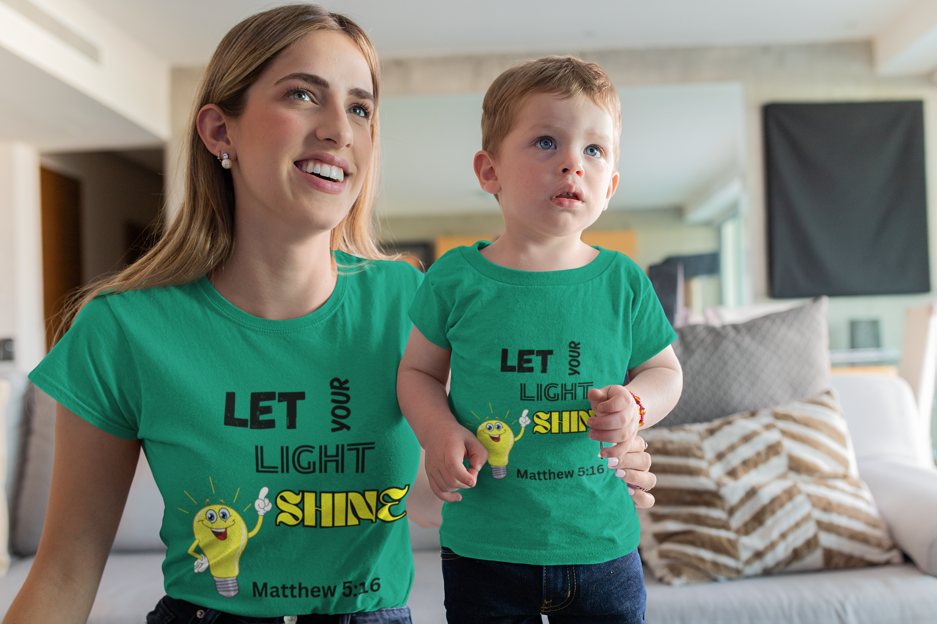 Let Your Light Shine Toddler Short Sleeve