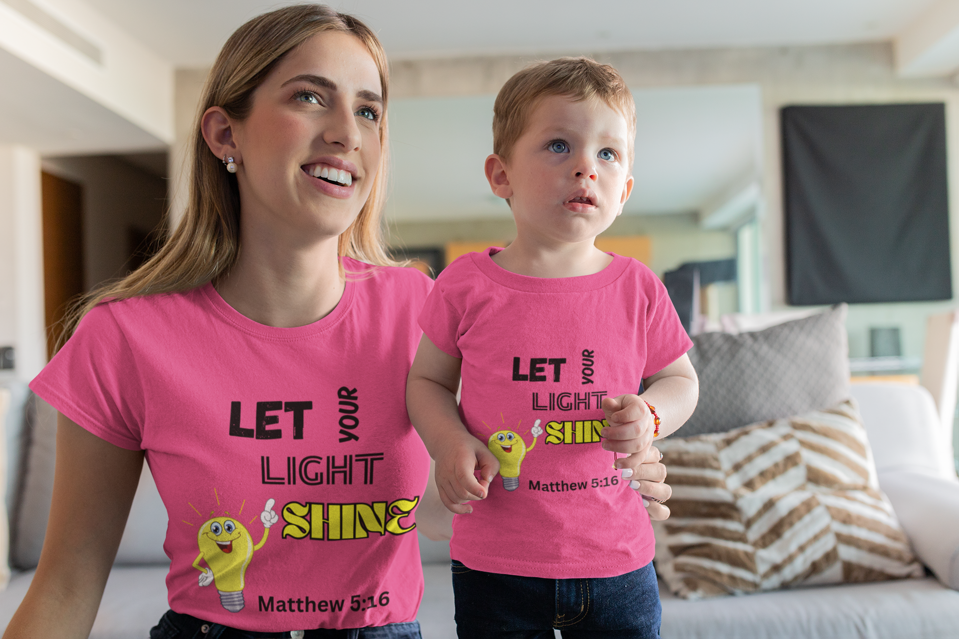 Let Your Light Shine Toddler Short Sleeve