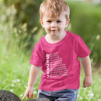 Jesus Is Toddler Short Sleeve - White