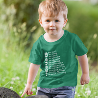 Jesus Is Toddler Short Sleeve - White