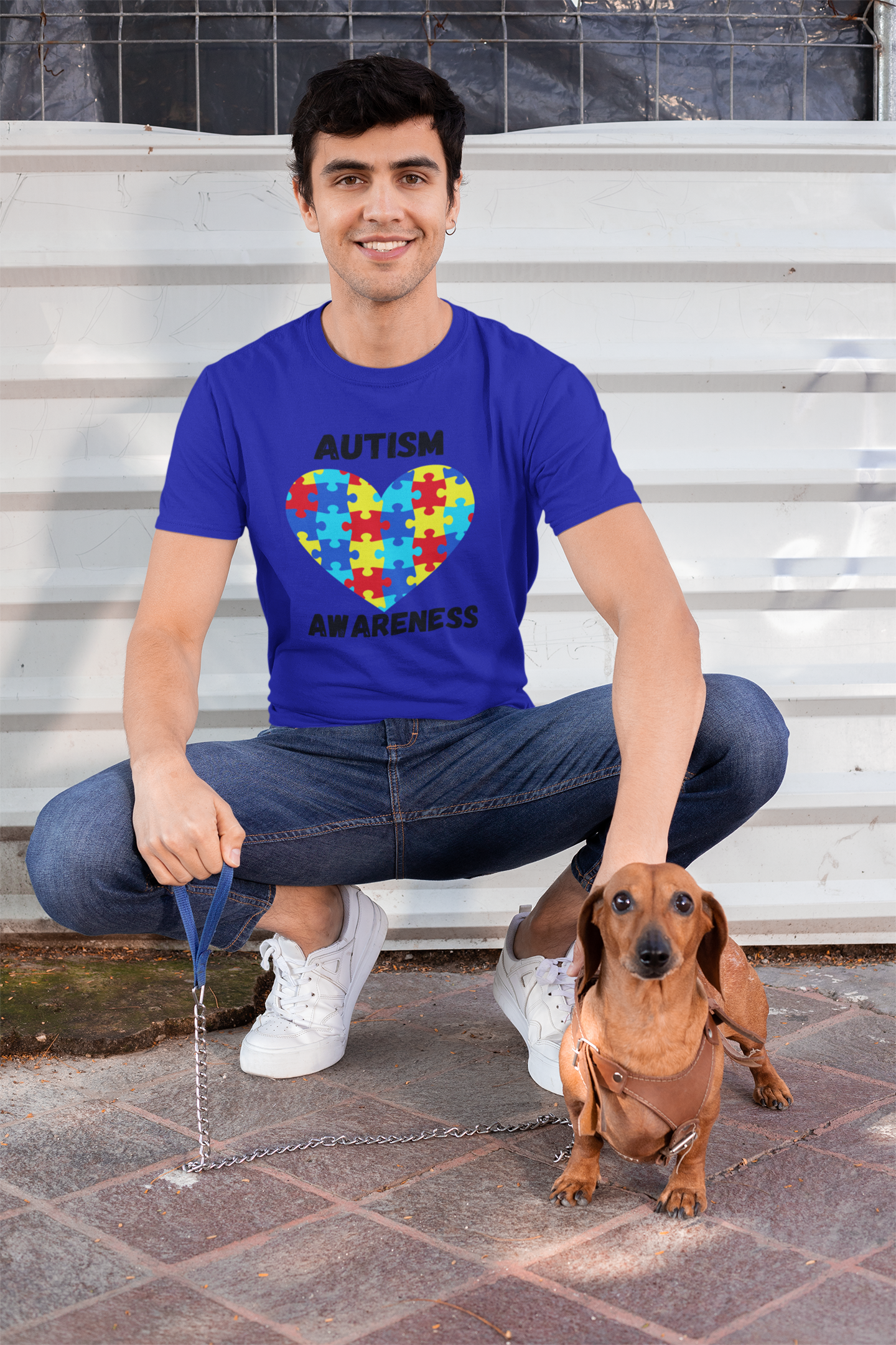 Autism Heart Short Sleeve Shirt