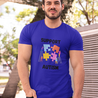 Support Autism Short Sleeve Shirt