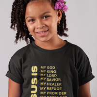 Jesus Is Youth Short Sleeve - Gold