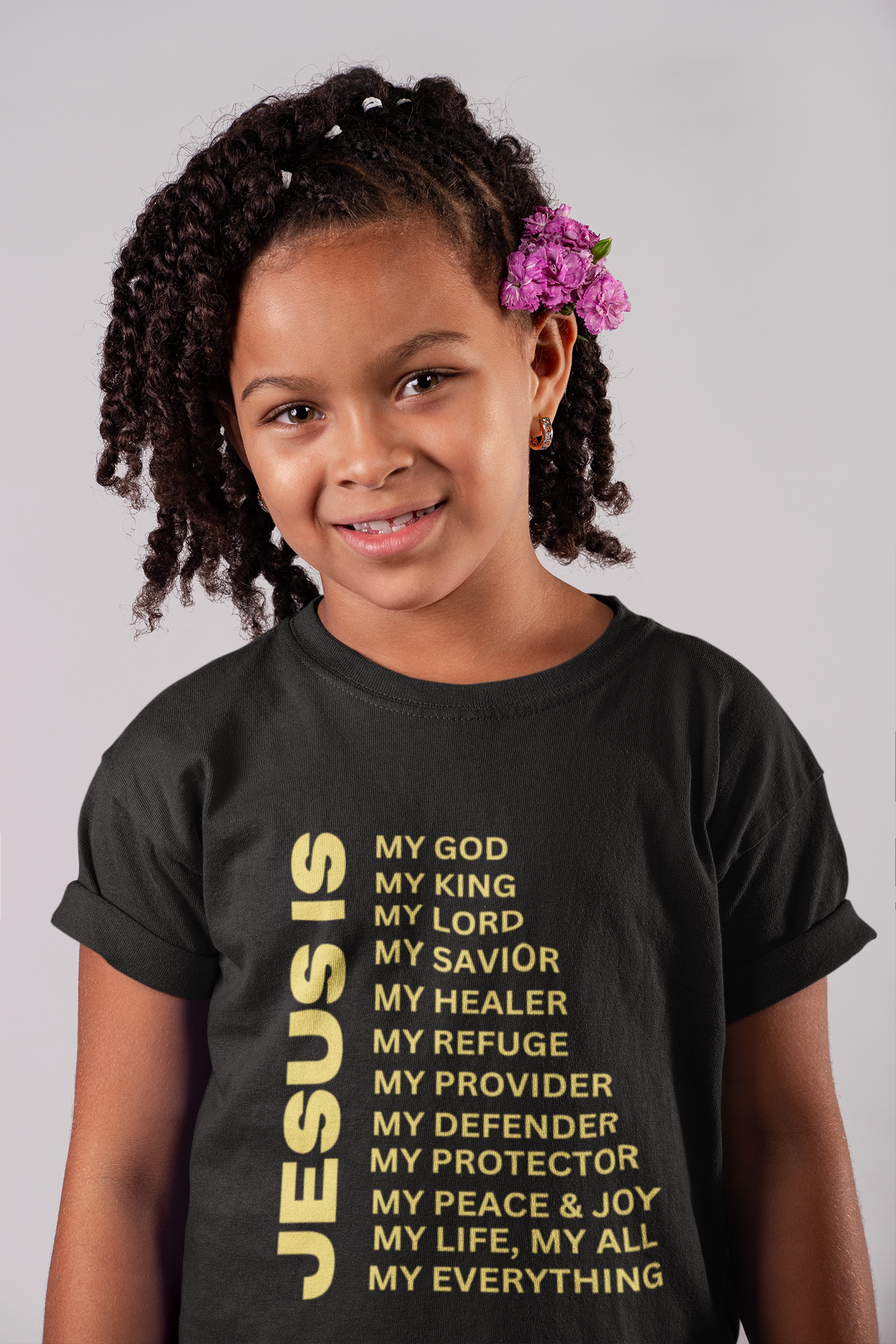 Jesus Is Youth Short Sleeve - Gold