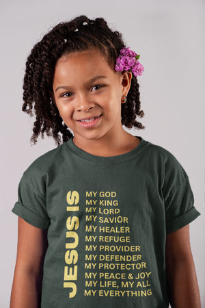 Jesus Is Youth Short Sleeve - Gold