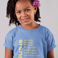 Jesus Is Youth Short Sleeve - Gold