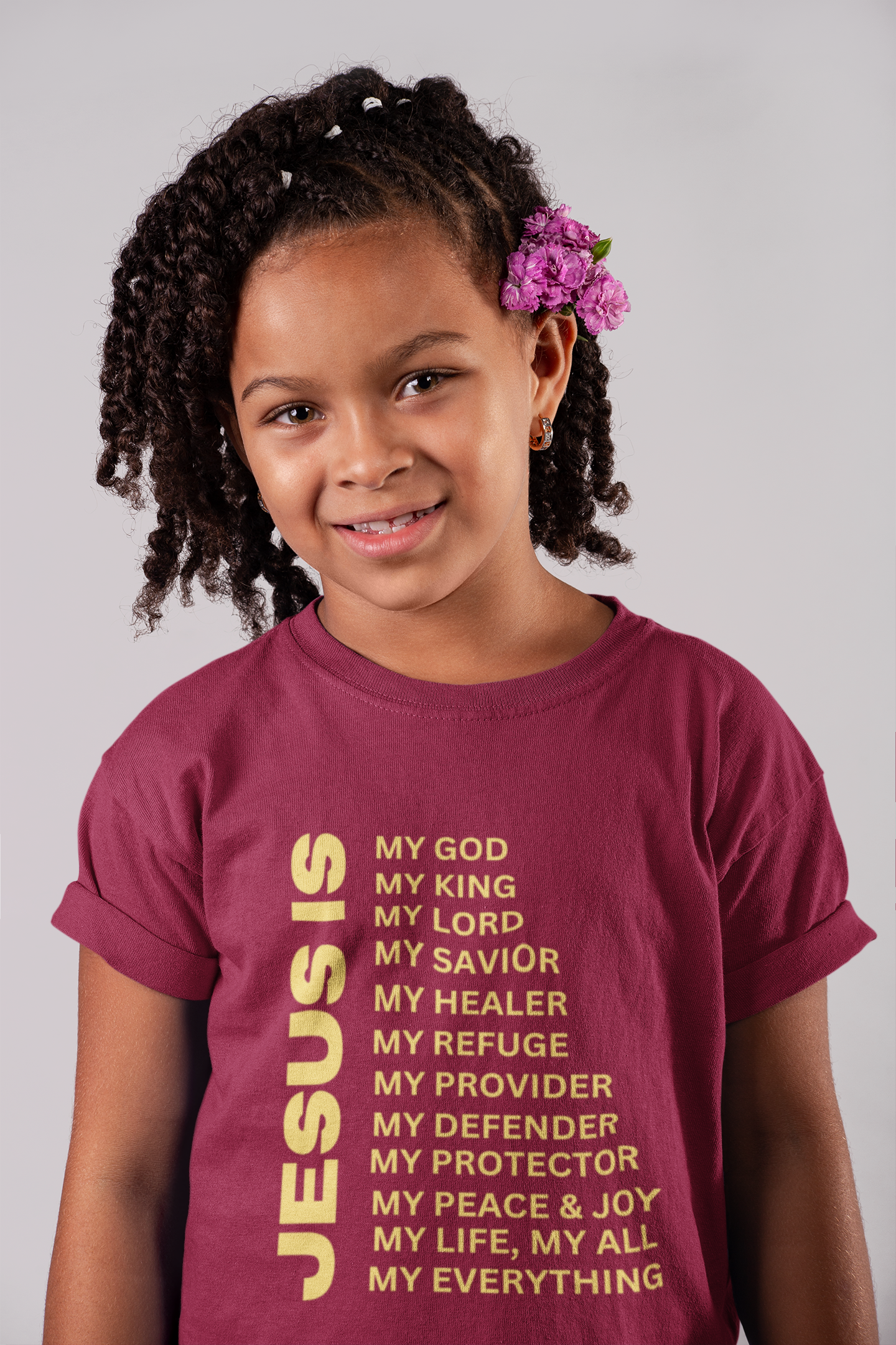 Jesus Is Youth Short Sleeve - Gold