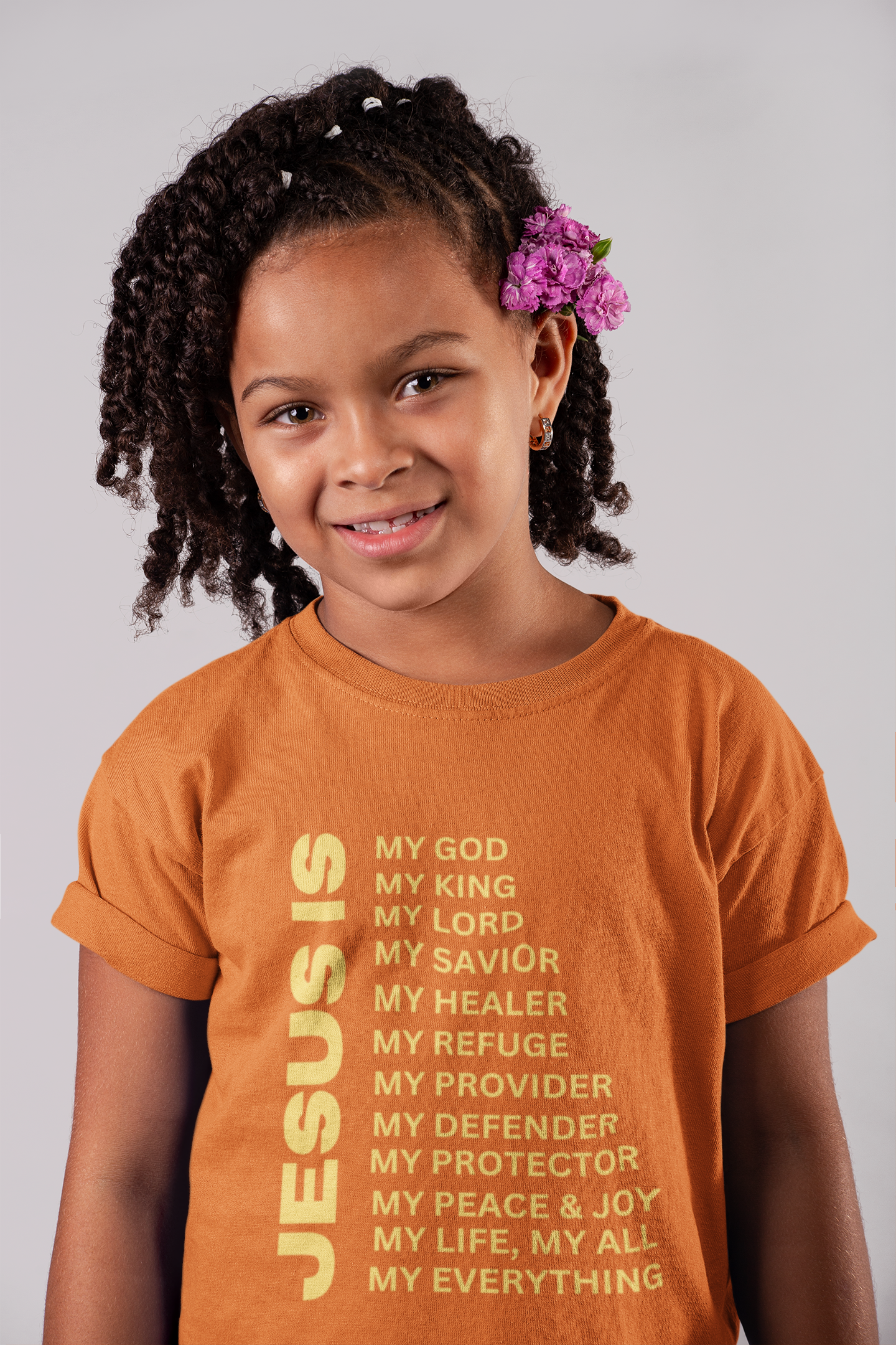 Jesus Is Youth Short Sleeve - Gold