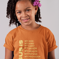 Jesus Is Youth Short Sleeve - Gold