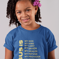 Jesus Is Youth Short Sleeve - Gold