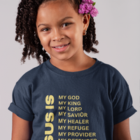 Jesus Is Youth Short Sleeve - Gold