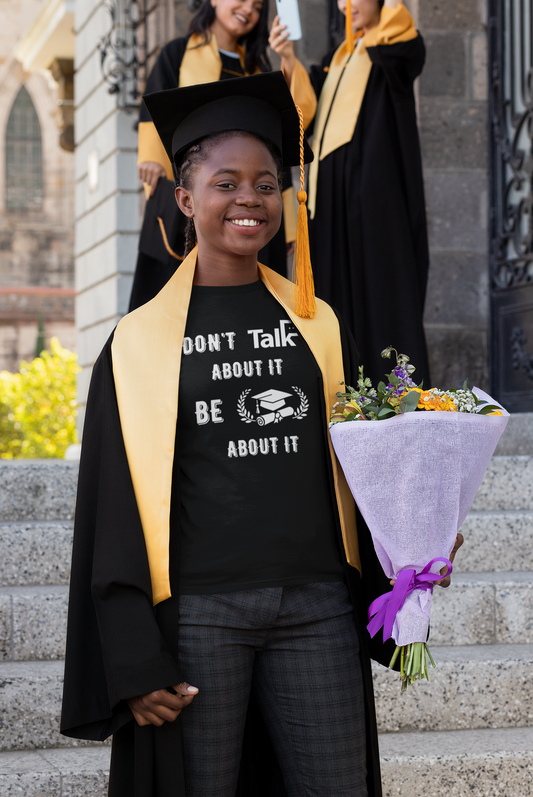 Don't Talk About It - Graduate Short Sleeve Shirt