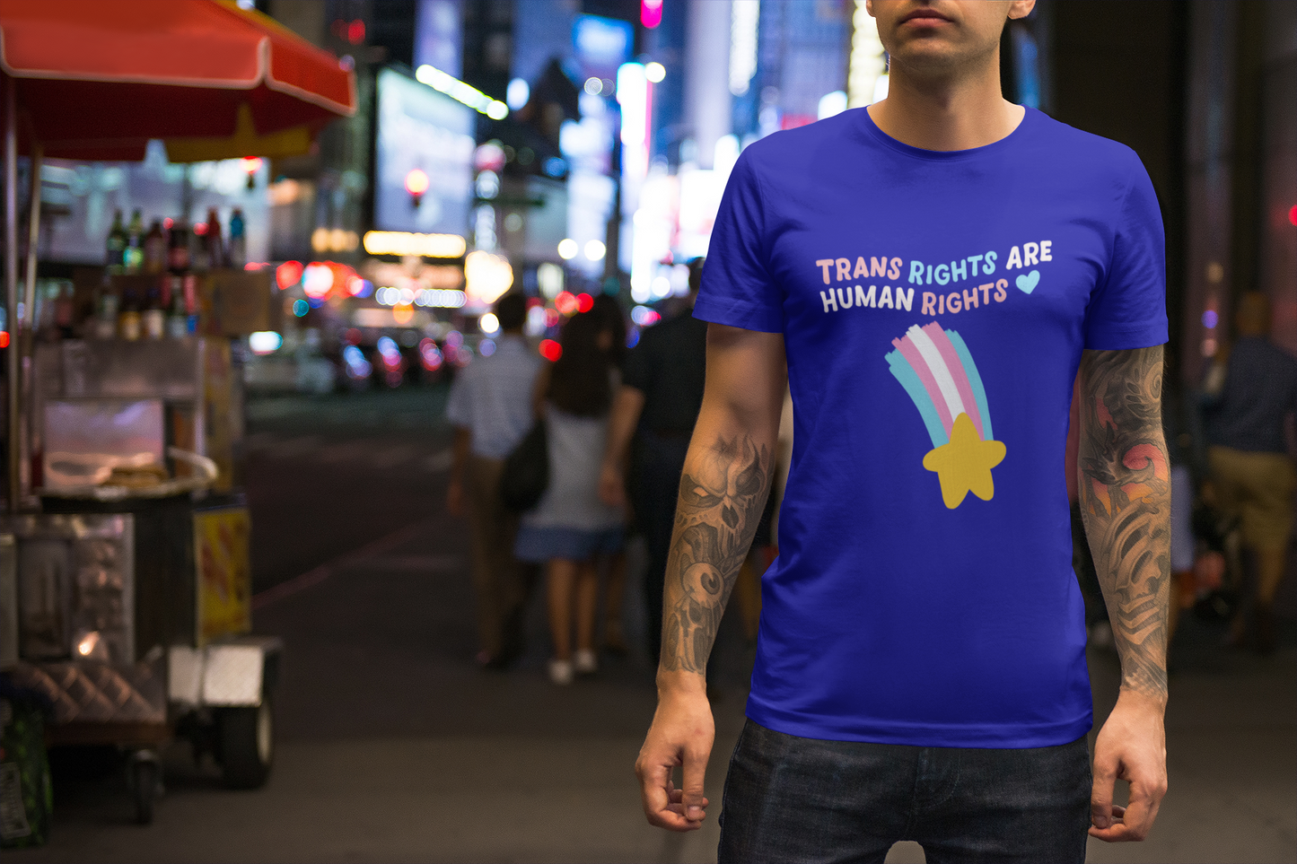 Trans Rights Short Sleeve Shirt