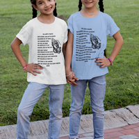 Lord's Prayer Youth Short Sleeve - Black