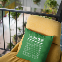 Nutrition Facts Pillow - Grand Dad - White