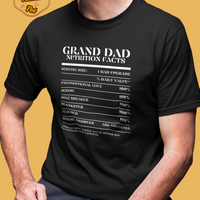 Nutrition Facts T-Shirt SS - Grand Dad - White