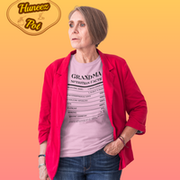 Nutrition Facts T-Shirt LS - Grandma - Black