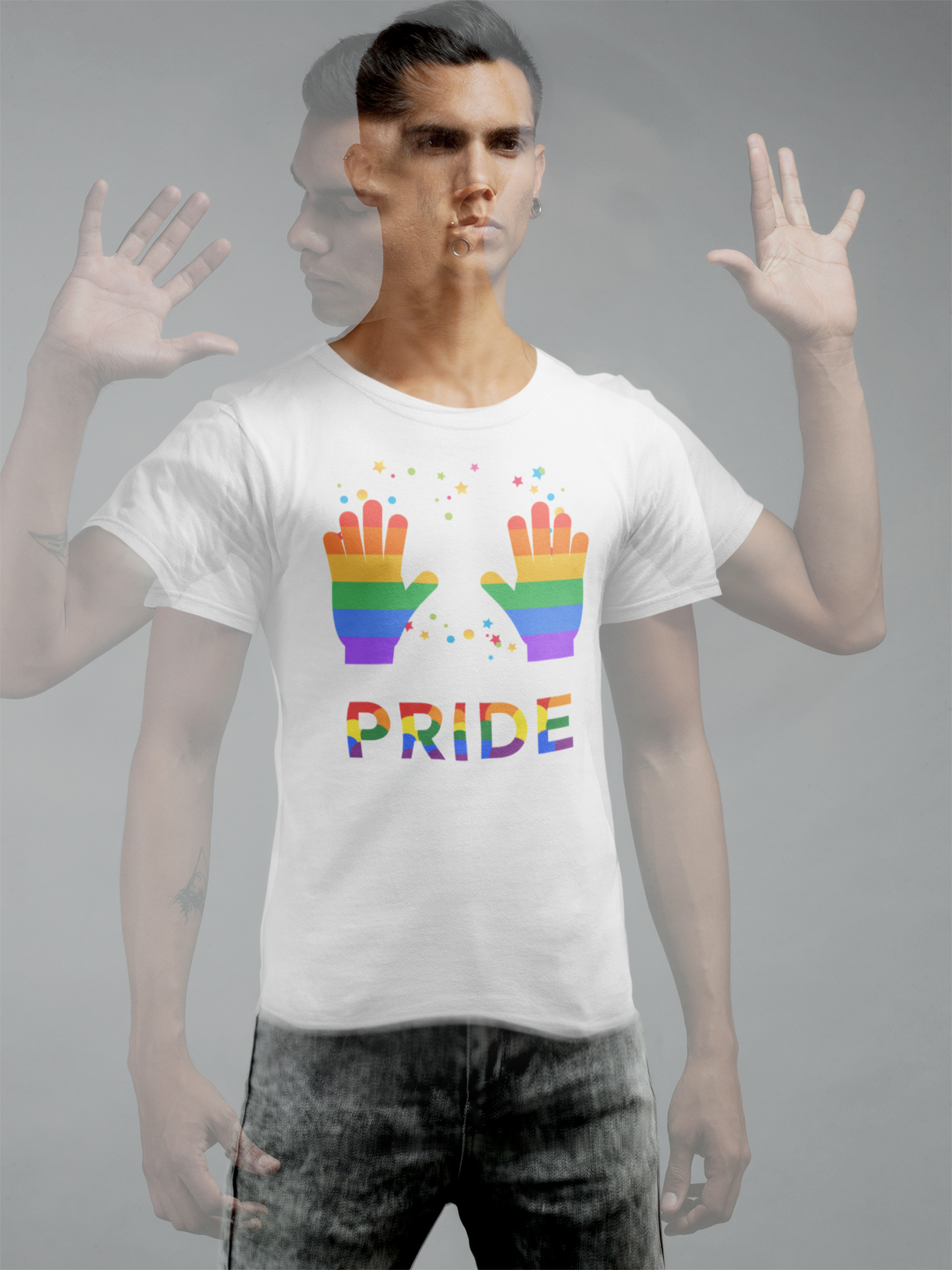 Pride Hands Short Sleeve Shirt